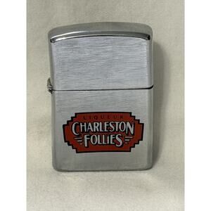 Vintage Champ Lighter Made In Austria “Liqueur Charleston Follies” With Box